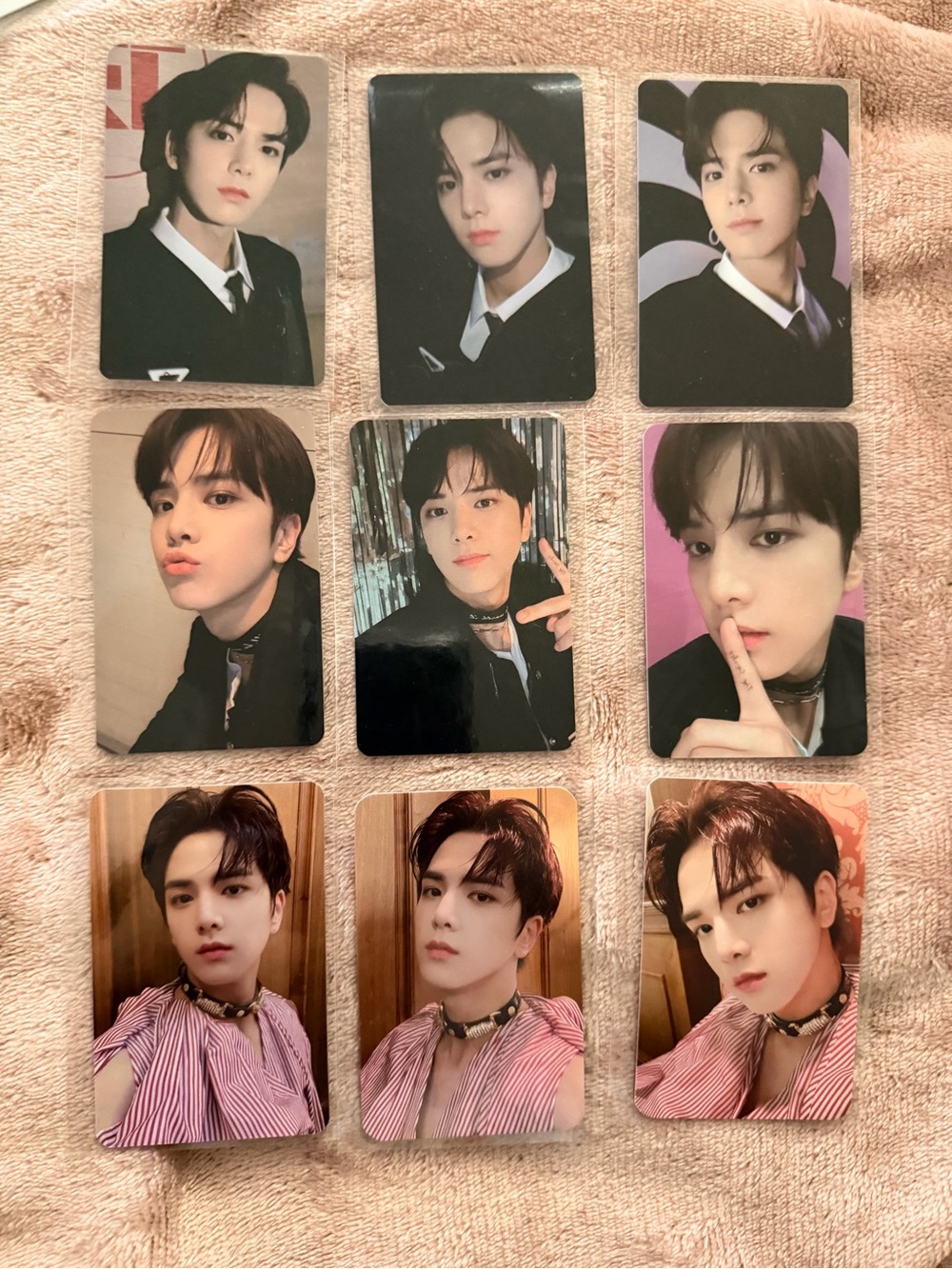 The Boyz Younghoon Chase Album Complete 9 photocard Set